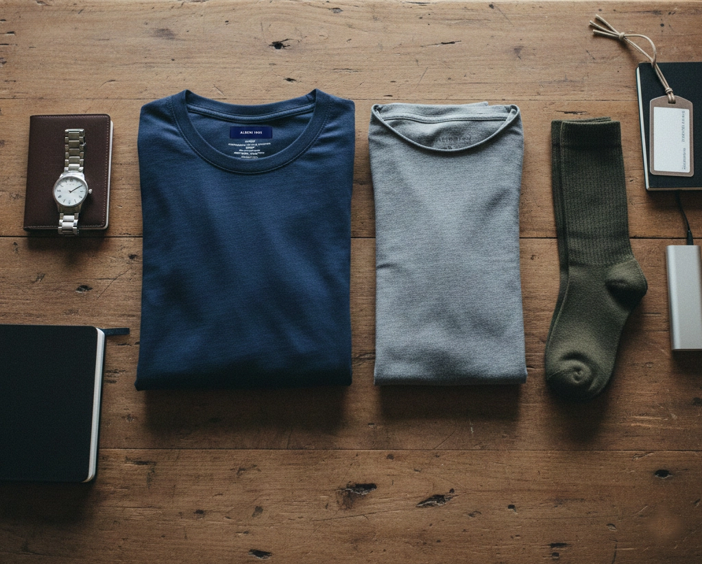 Die Garderobe eines Vaters