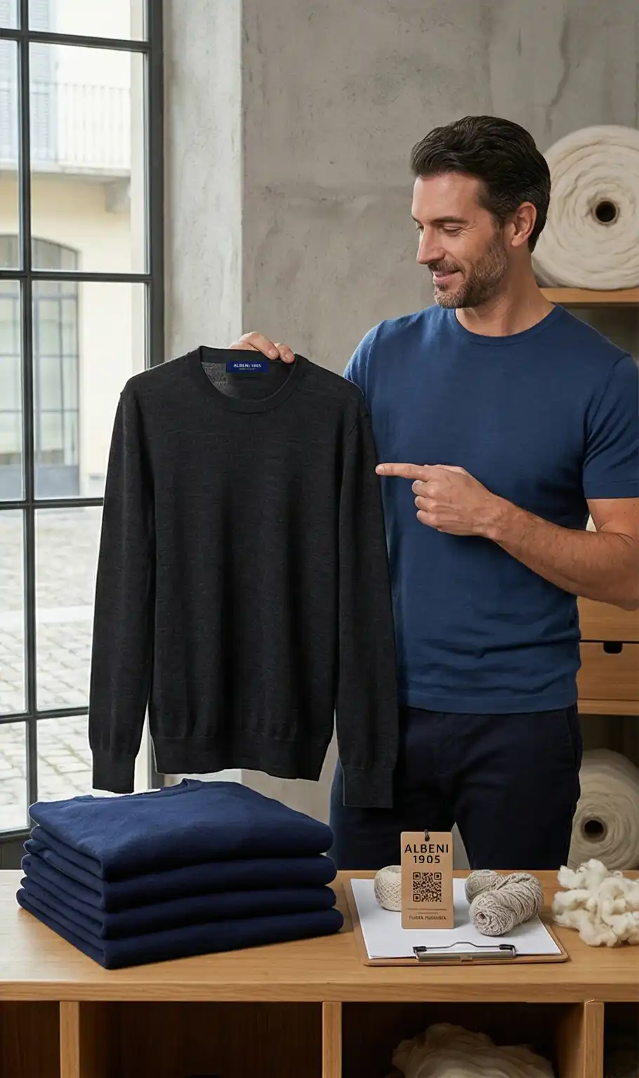 Test qualità tessile italiano